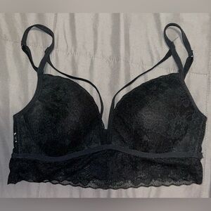PINK Victoria's Secret Black Lace Bra